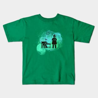 Lazy Student And Strict Teacher Kids T-Shirt